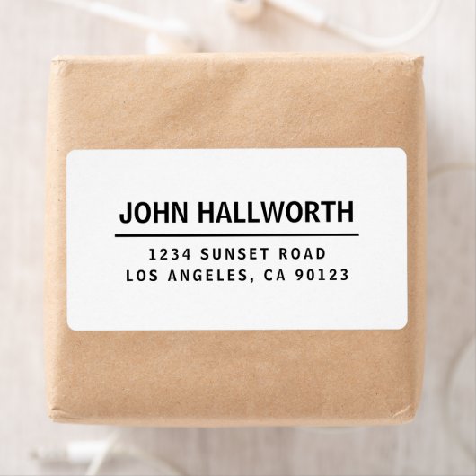 Einfach, modern weiß und schwarz (Insitu)