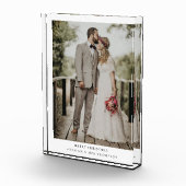 Einfach moderne frohe Weihnachten | Foto-Hochzeitk Fotoblock (Rechts)