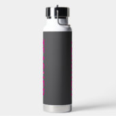 Einfach moderne graue Lehrerin Trinkflasche (Links)
