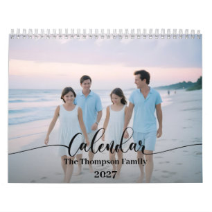 Einfach Moderne Individuelle 14 Fotos Familie 2027 Kalender