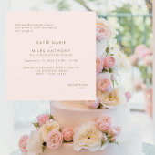 Einfach moderne Minimalistische Square Wedding