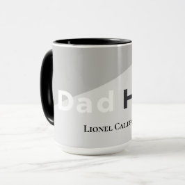 Einfach Moderne Saubere Minimalistische Dad-Held G Tasse