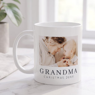 Einfach moderne schicke benutzerdefinierte Oma-Fot Kaffeetasse