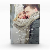 Einfach moderner Foto Block (Vorderseite)