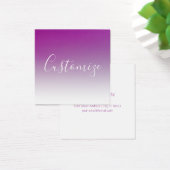 Einfach moderner Minimalismus Lila Ombre Gradient (Schreibtisch)