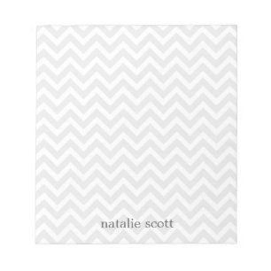 Einfach modernes Personalisiertes Notepad Notizblock