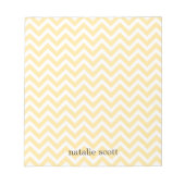 Einfach modernes Personalisiertes Notepad Notizblock (Vorderseite)