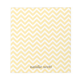 Einfach modernes Personalisiertes Notepad Notizblock