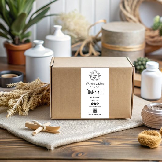 Einfach modernes Schwarz-Weiß-Danke, dass Sie vers