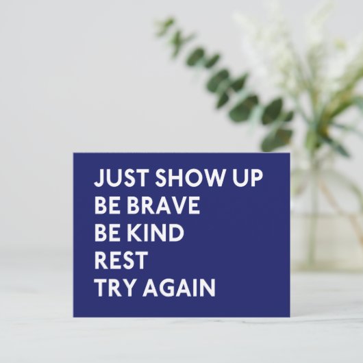 Einfach Momastery Postcard anzeigen Postkarte (Stehend Vorderseite)