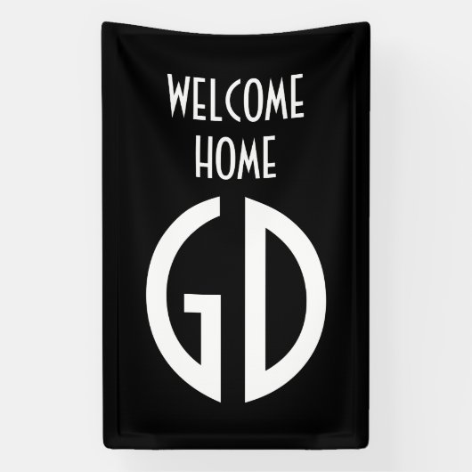 Einfach Monogramm Ideen 1 Banner (Vertikal)