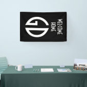 Einfach Monogramm Ideen 1 Banner (Messe)