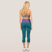 Einfach Monogramm Ideen 1 Capri Leggings (Rückseite)