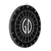 Einfach Monogramm Ideen 1 Dartscheibe (Vorderseite Links)