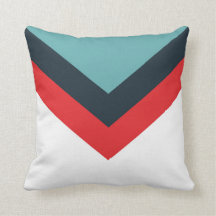 Einfach Muster Red Blue White