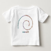 Einfach Namaste Baby T-shirt (Rückseite)