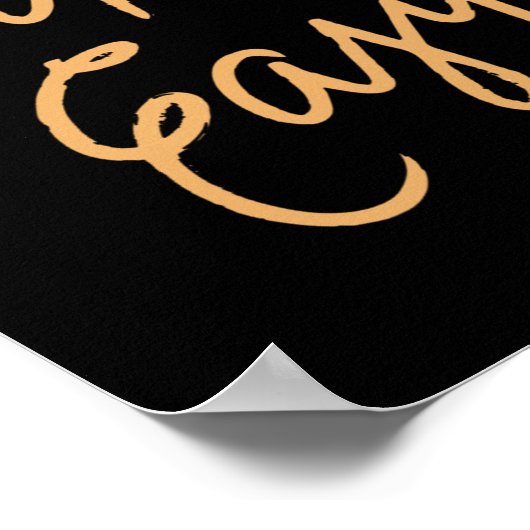 Einfach nehmen poster (Ecke)