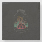 Einfach nehmen steinuntersetzer (Vorderseite)