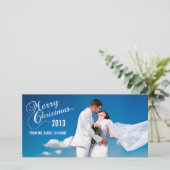 EINFACH NEU WEDS FERIENWOHNUNG GREETING FEIERTAGSKARTE (Stehend Vorderseite)