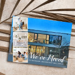 Einfach Neues Haus neue Adresse Foto Collage versc Postkarte<br><div class="desc">Lass deinen Freunden und Bekannten,  dass du umgezogen bist und du eine neue Adresse hast - füge 4 Fotos deiner neuen Zuhause an die Vorderseite und eine benutzerdefinierte Notiz an die Rückseite und eine neue Adresse an die Rückseite. Modern,  einfach und einfach - die perfekte bewegte Karte.</div>