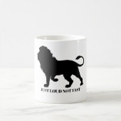 EINFACH NICHT SCHNELL LOUIEREN KAFFEETASSE (Mittel)