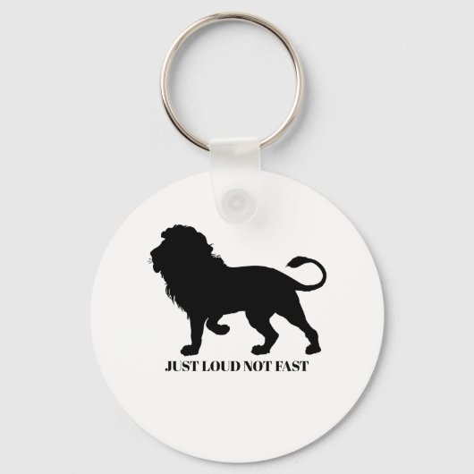 EINFACH NICHT SCHNELL LOUIEREN SCHLÜSSELANHÄNGER (Vorderseite)