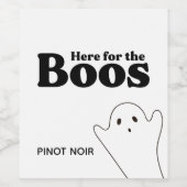 Einfach Niedlich hier für das Boos Ghost Weinetikett (Einzelnes Label)