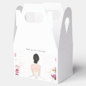 Einfach niedliche Brautpaare.Dusche Geschenkschachtel (Geöffnet)