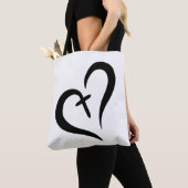 einfach niedliche LIEBE + FAITH = BLESSED-Design | Tasche (Von Nahem)