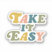 Einfach Niedlicher Aufkleber (Vorderseite)