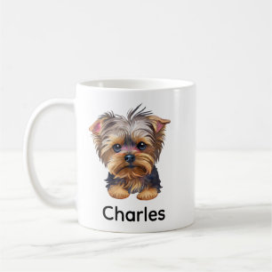 Einfach Niedlicher Hundename Adorable realistisch Kaffeetasse