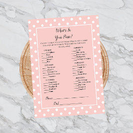 Einfach Niedlicher Pink Bow, was in deinem Handspi Einladung