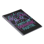 Einfach noch ein letztes Mal Gamer Notebook - Retr Notizblock (Rechte Seite)