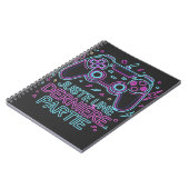 Einfach noch ein letztes Mal Gamer Notebook - Retr Notizblock (Linke Seite)