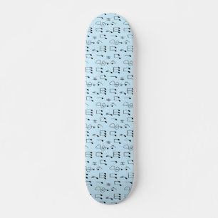 Einfach Notiert Blau Skateboard