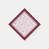 Einfach Notiert Pink Serviette (Ecke)