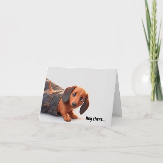 Einfach nur auf dich schauen karte (Vorderseite)