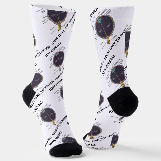 Einfach nur den Weg ebnen, um den Augenanatomie-Sp Socken (Gewinkelt)