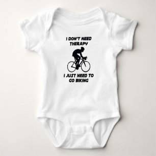 Einfach nur Fahrrad fahren T-Shirt Baby Strampler