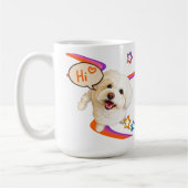Einfach nur "Hallo" sagen Kaffeetasse (Links)