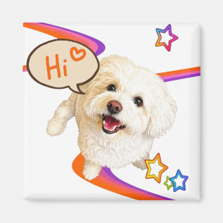 Einfach nur "Hallo" sagen Magnet
