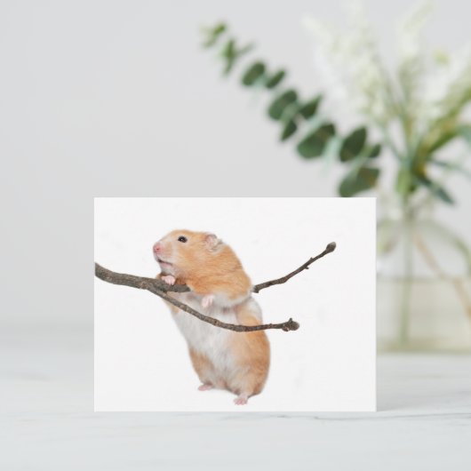 einfach nur herumhängen postkarte (Stehend Vorderseite)