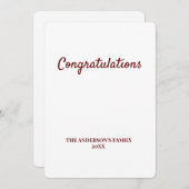 Einfach nur Ihren Logo-Textnamen hinzufügen Ankündigung (Vorne/Hinten)