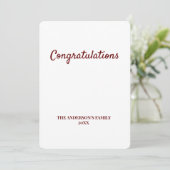 Einfach nur Ihren Logo-Textnamen hinzufügen Ankündigung (Stehend Vorderseite)