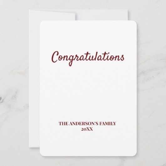 Einfach nur Ihren Logo-Textnamen hinzufügen Ankündigung (Vorderseite)