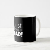 Einfach nur Papa sein Kaffeetasse (VorderseiteRechts)