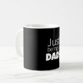 Einfach nur Papa sein Kaffeetasse (Vorderseite Links)