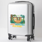 Einfach nur umherhängen (Sleepy Sloth) Essential T Aufkleber (Koffer)