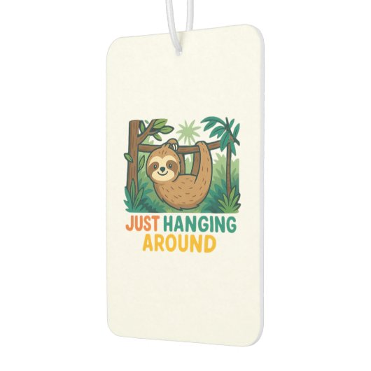 Einfach nur umherhängen (Sleepy Sloth) Essential T Autolufterfrischer (Links)