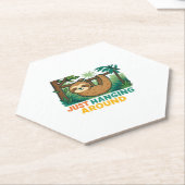 Einfach nur umherhängen (Sleepy Sloth) Essential T Untersetzer (angewinkelt)